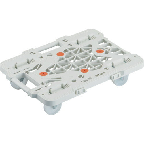 TRUSCO 連結式ルートバン メッシュタイプ 515X385 ナイロン車輪 白 MPK500NW トラスコ