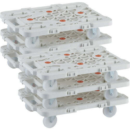 TRUSCO 連結式ルートバン マトメ買イ MPK-500N-W 6台セット MPK500NWM6 トラスコ