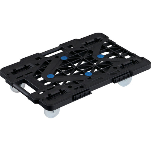 TRUSCO 連結式ルートバン メッシュタイプ 615X415 ナイロン車輪 オール自在 黒 MPK600NJBK トラスコ