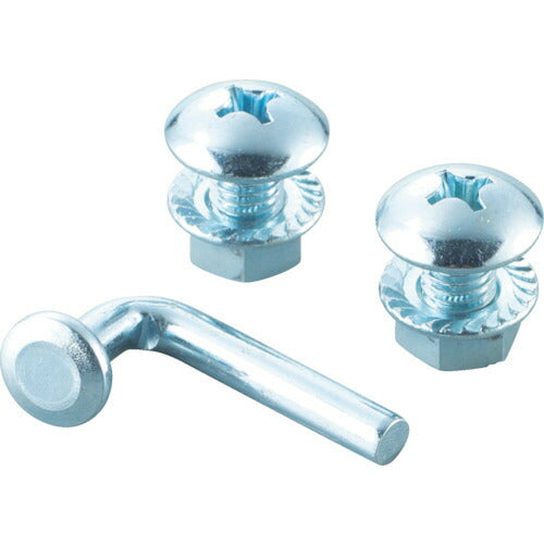 TRUSCO SBL型抗菌塗装セミボルトレス軽量棚用 ボルトセット SBLBNSET トラスコ