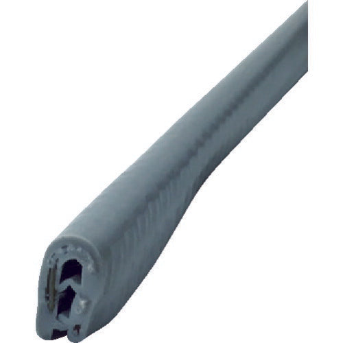 TRUSCO シリコーンワンタッチガスケット 2m 13.2X9.6 芯材入リ グレー SWP092MGY トラスコ