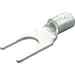 TRUSCO 裸圧着端子先開形φ4.3長サ16.4 (50個入) T1.25Y4S トラスコ