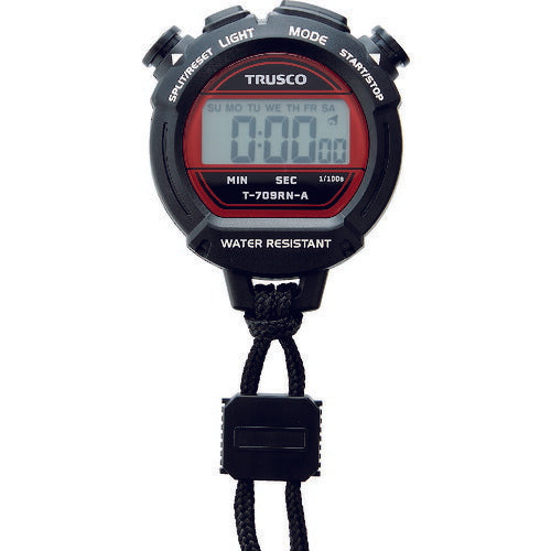 TRUSCO 防滴型ストップウォッチ T709RNA トラスコ
