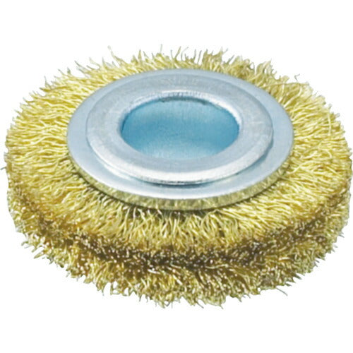 TRUSCO ホイルブラシ 32X10mm穴 真鍮線 線径0.15 TB6304 トラスコ