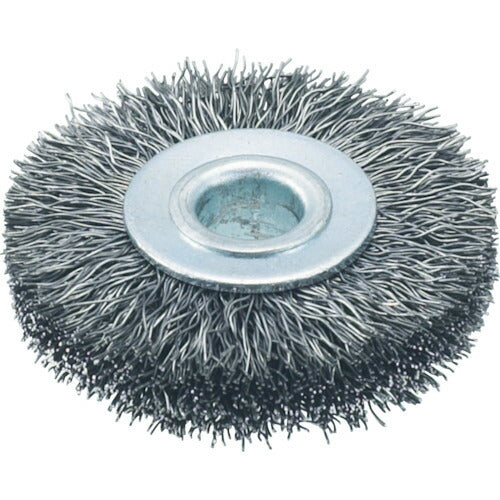 TRUSCO ホイルブラシ 50X10mm穴 鋼線 線径0.3 TB6322 トラスコ