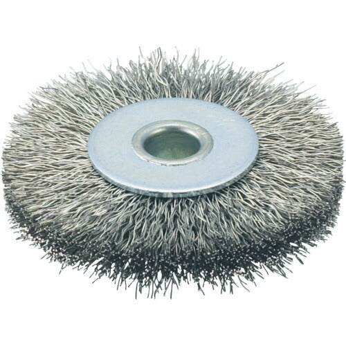 TRUSCO ホイルブラシ 65X10mm穴 ステンレス線 線径0.3 TB6333 トラスコ
