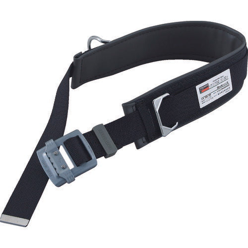TRUSCO ワークポジショニング用器具(柱上安全帯用胴・補助ベルト) 幅45mmX長サ1200mm ブラック TFC110ABK トラスコ