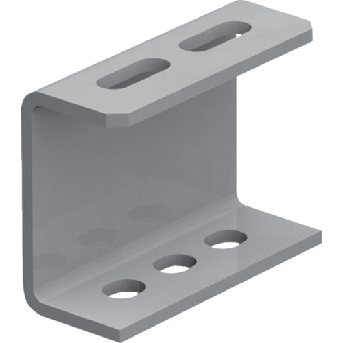 TRUSCO 配管支持用チャンネルブラケット 75型 スチール L100 TKC7WB010U トラスコ