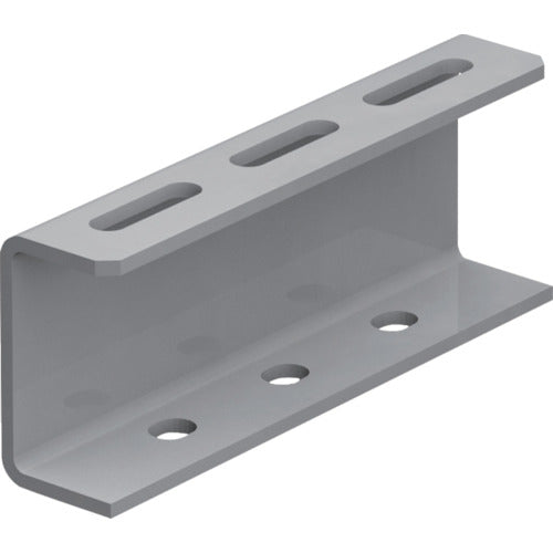 TRUSCO 配管支持用チャンネルブラケット 75型 スチール L200 TKC7WB020U トラスコ