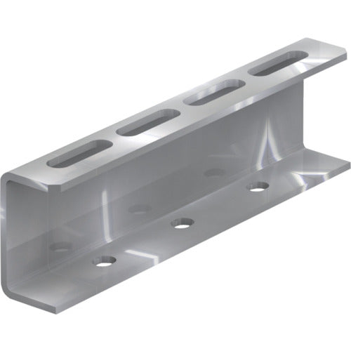 TRUSCO 配管支持用チャンネルブラケット 75型 ステンレス L270 TKC7WB027S トラスコ