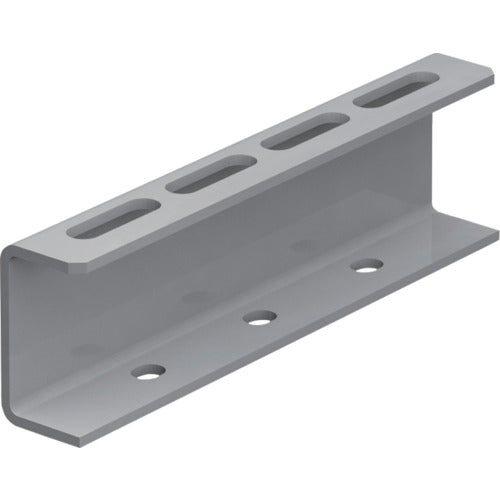 TRUSCO 配管支持用チャンネルブラケット 75型 スチール L270 TKC7WB027U トラスコ