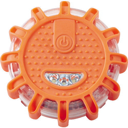 TRUSCO 電池式LED警告灯 赤色 TLWLR トラスコ