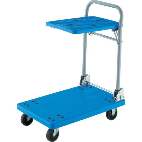 TRUSCO 樹脂台車 グランカート サイレント バリュータイプ 折リタタミ式簡易2檀 TP7014K トラスコ