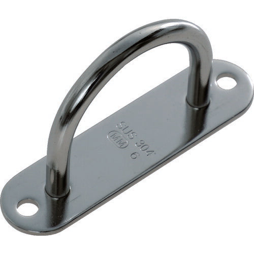 TRUSCO パッドアイワイド ステンレス製 20mm×77mm 1個入 TPD6W トラスコ