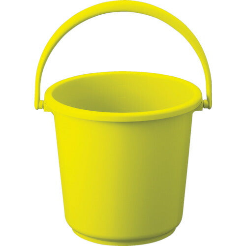 TRUSCO PPカラーバケツ 15L 黄 TPPB15Y トラスコ