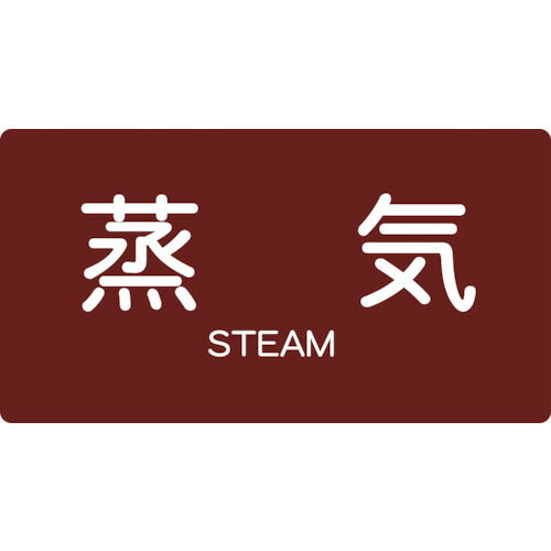 TRUSCO 配管用ステッカー 蒸気 横 極小 5枚入 TPSSTYSS トラスコ