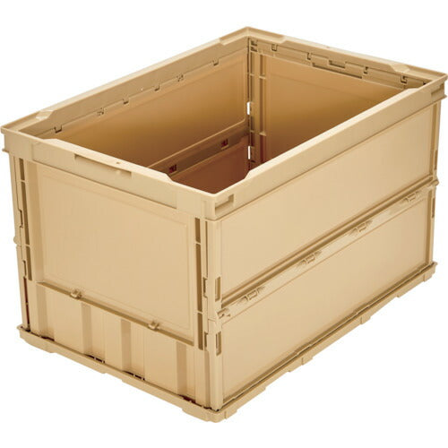 TRUSCO 薄型折リタタミコンテナ 50L LS色 TRO50BLS トラスコ