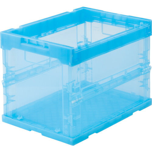 TRUSCO スケルコン折リタタミコンテナ 20L 青 TRS20B B トラスコ