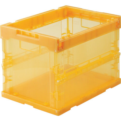TRUSCO スケルコン折リタタミコンテナ 20L オレンジ TRS20OR OR トラスコ