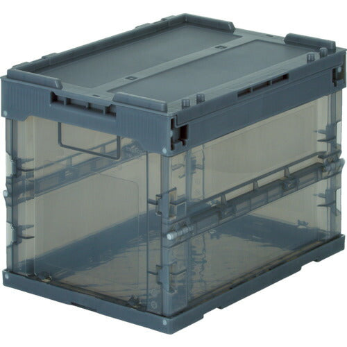 TRUSCO スケルコンオリコン20L(蓋付) 黒 TRSC20 BK トラスコ