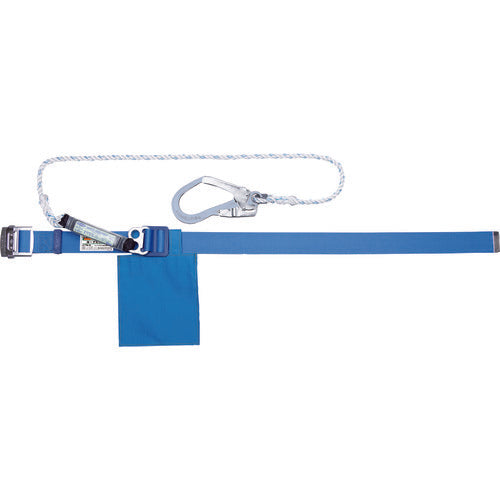 TRUSCO ロープ式 胴ベルト型墜落制止用器具 幅50mmX長サ1150mm ブルー TSB99AB トラスコ