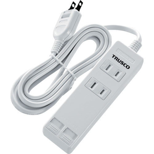 TRUSCO USB充電ポート付キタップ 2個口2ポート4.8A TUT2S2P トラスコ