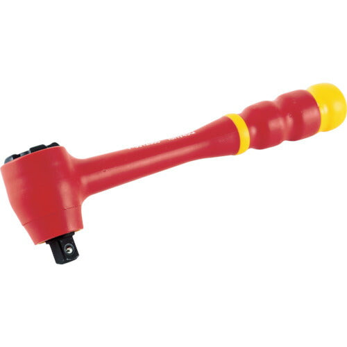 TRUSCO 絶縁ラチェットハンドル 1/4 TZRH2 トラスコ
