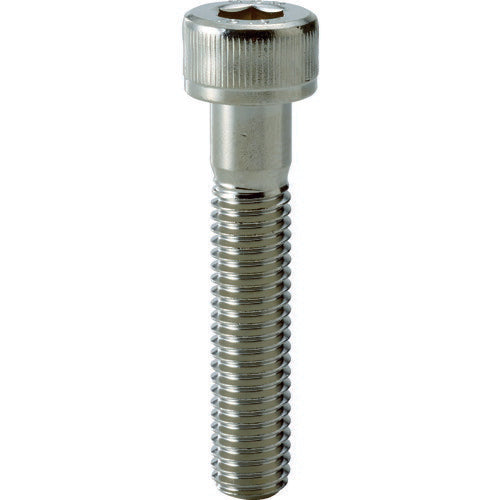 TRUSCO 六角穴付ボルト スチール メッキ 半ネジ M5×45 16本入 Y1540545