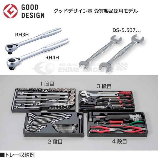 TONE 整備用工具セット ツールセット 差込角9.5mm 12.7mm 86点セット シルバー (TSX950SV)(4953488219234) トネ