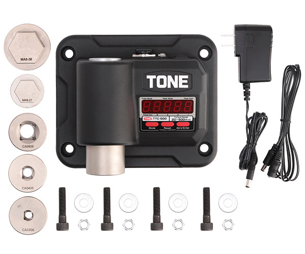 TONE トルク検査機 トルクチェッカー トルク測定範囲20~500N・m (TTC-500)(4953488312560) トネ