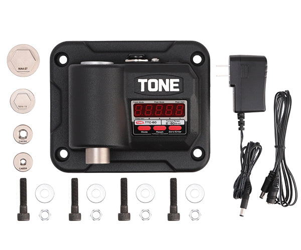 TONE トルク検査機 トルクチェッカー トルク測定範囲2~60N・m (TTC-60)(4953488312553) トネ