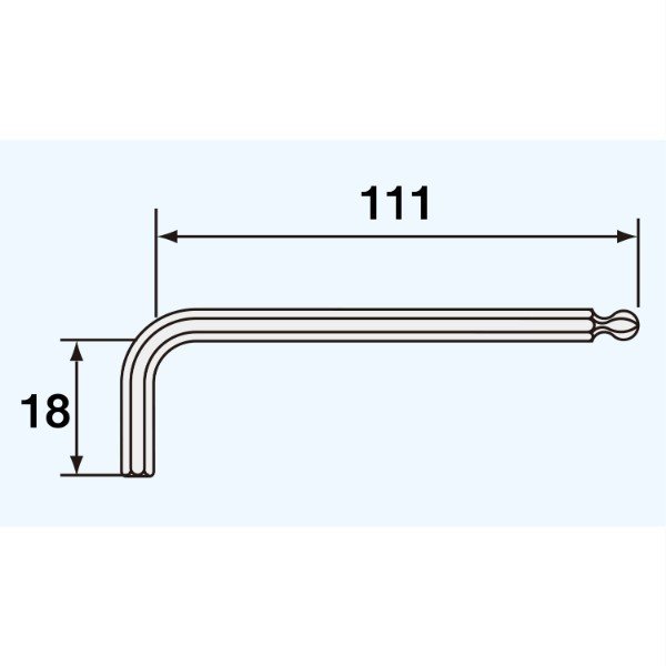 エンジニア ボールレンチ 2.5mm (TWB-25) (4989833062255) ENGINEER