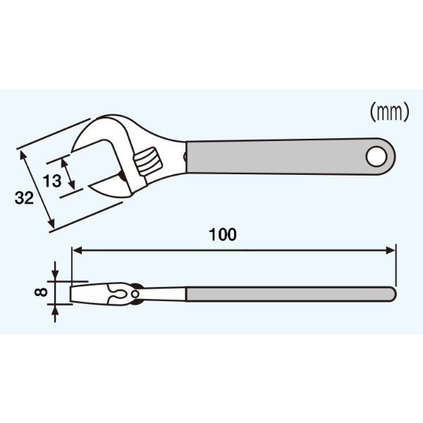 エンジニア モンキーレンチ 100mm (TWM-04) (4989833063542) ENGINEER