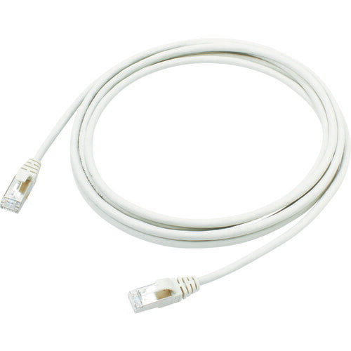 3M シールドイーサネットケーブル Cat5e対応 FTPタイプ 0.5m VOL-5EFLB-L0.5-GY-IC