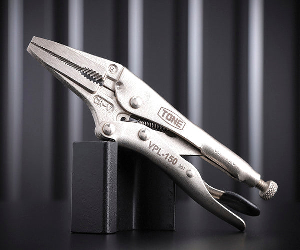 TONE グリッププライヤ ロングノーズ167mm (VPL-150)(4953488314144) トネ