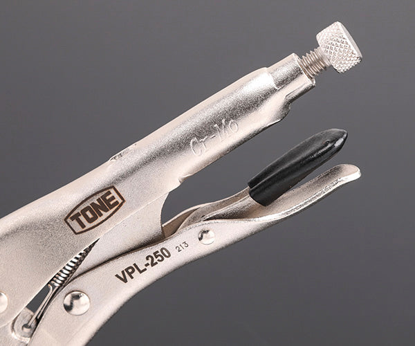TONE グリッププライヤ ロングノーズ220mm (VPL-250)(4953488314151) トネ