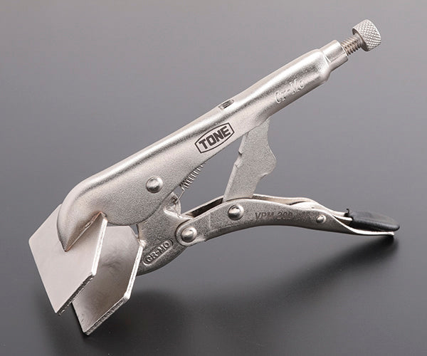 TONE グリッププライヤ 鈑金用194mm (VPM-200)(4953488314274) トネ