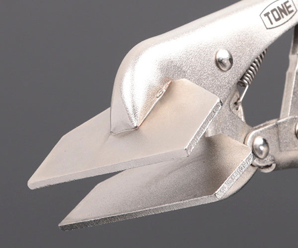 TONE グリッププライヤ 鈑金用194mm (VPM-200)(4953488314274) トネ