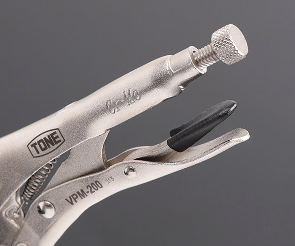 TONE グリッププライヤ 鈑金用194mm (VPM-200)(4953488314274) トネ