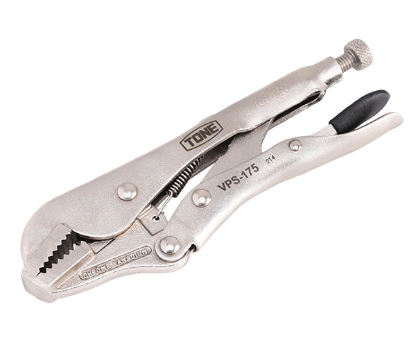 TONE グリッププライヤ 直線あご183mm (VPS-175)(4953488314182) トネ