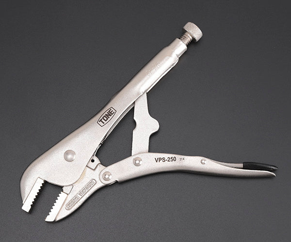 TONE グリッププライヤ 直線あご231mm (VPS-250)(4953488314199) トネ