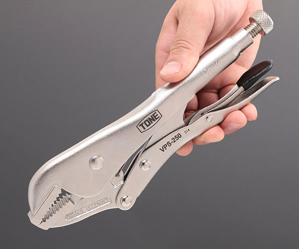 TONE グリッププライヤ 直線あご231mm (VPS-250)(4953488314199) トネ