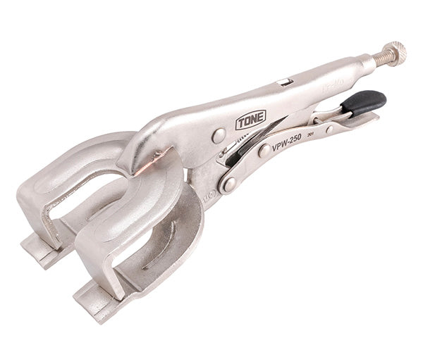 TONE グリッププライヤ 溶接用228mm (VPW-250)(4953488314267) トネ