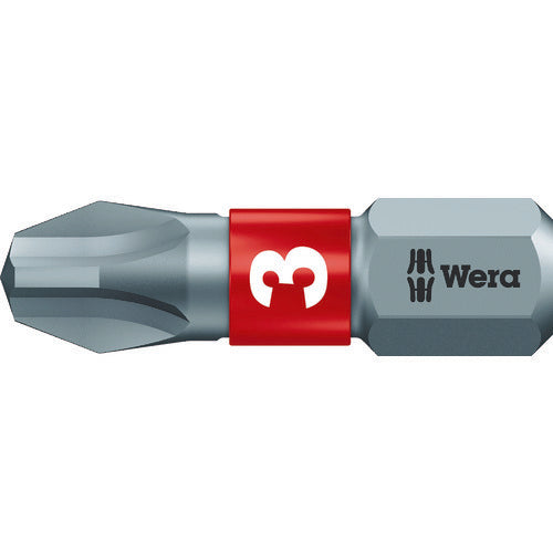 日本正規品 ヴェラ #3x25mm (プラス)ドライバービット(Bi-Torsion) (056424)(4013288034472) ベラ Wera