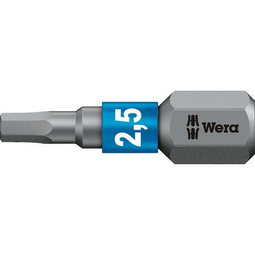 日本正規品 ヴェラ 1/4六角トーションビット HEX2.5X25mm (056682)(4013288182432) ベラ Wera