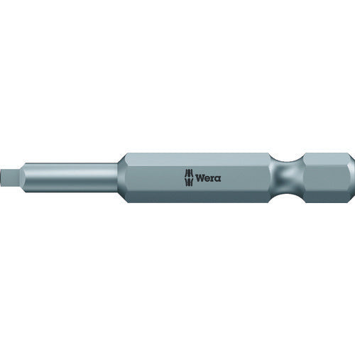 日本正規品 ヴェラ 1/4四角プラストーションビット SQ#1X50mm (060147)(4013288041272) ベラ Wera