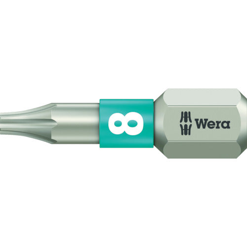 日本正規品 ヴェラ T 8x25mm (Torx)ドライバービット(ステンレス) (071030)(4013288111043) ベラ Wera