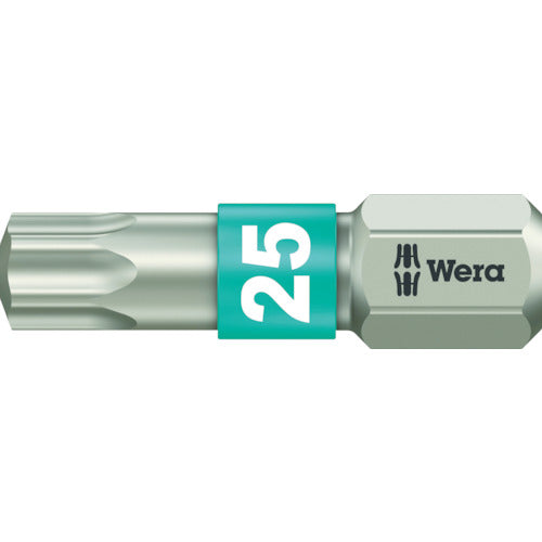 日本正規品 ヴェラ T25x25mm (Torx)ドライバービット(ステンレス) (071035)(4013288111098) ベラ Wera