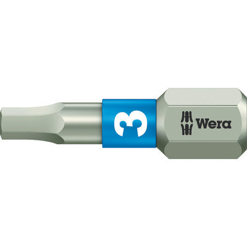 日本正規品 ヴェラ 3.0x25mm (Hex)ドライバービット(ステンレス) (071073)(4013288111227) ベラ Wera