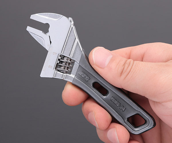 KTC ショートモンキーレンチ(ショートモンキレンチ) (WMS-24)(4989433206738) 京都機械工具